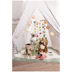 NICI - Éléphant-El-Frido-Peluche-Suspendue-25-Cm