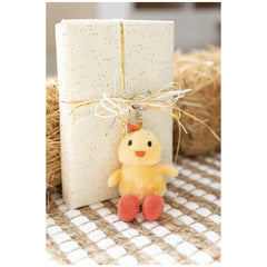 NICI - Farm Friends Keyholder Chick Eggwina Green 10 Cm - Collectibles