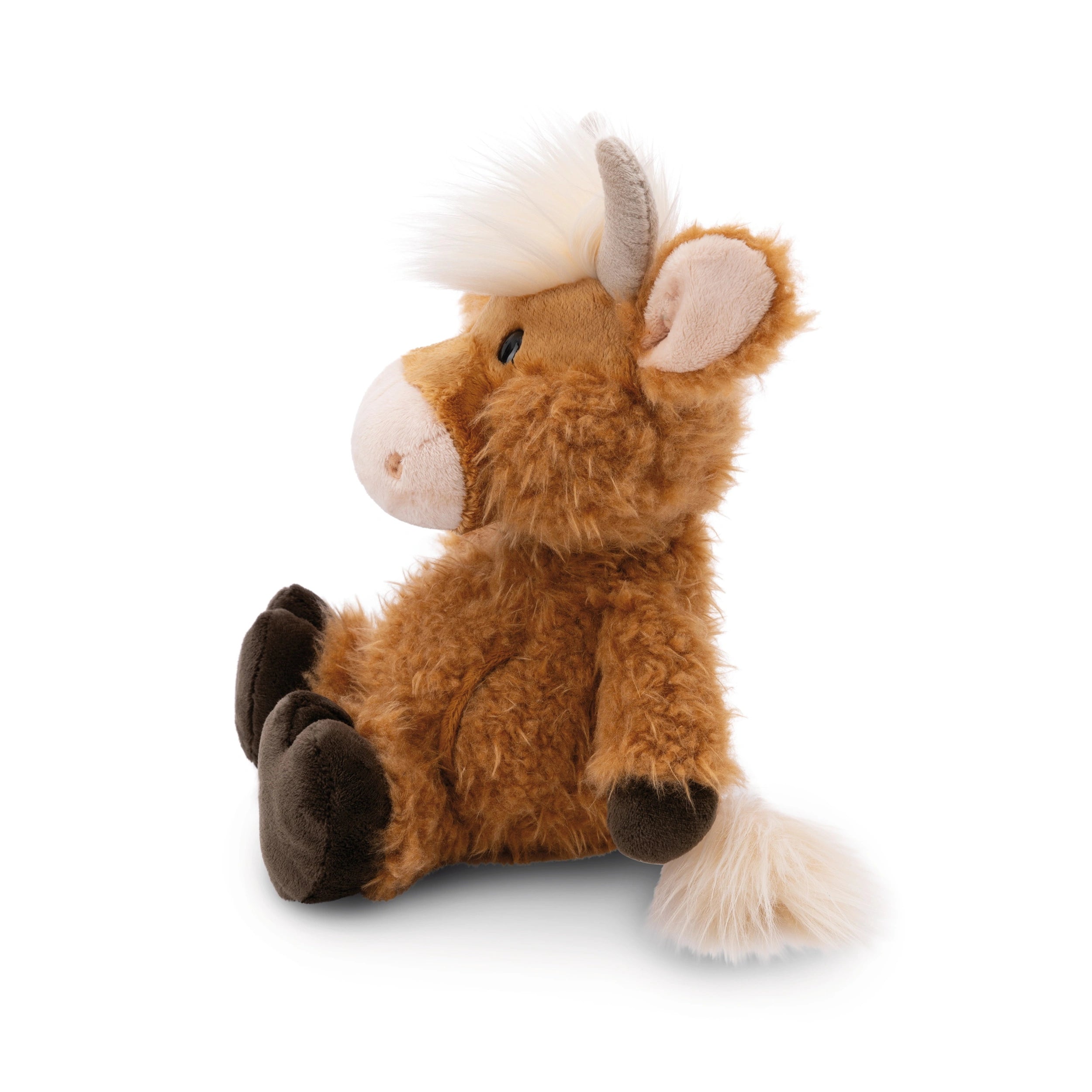 NICI - Farm-Friends-Soft-Toy-Highland-Cattle-Mcmooray-Green-33-Cm-Stuffed-Animals