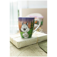 NICI - Forest-Friends-Mug-Wolf-Winny-Chipmunk-Jojo-Action-Toy-Figures