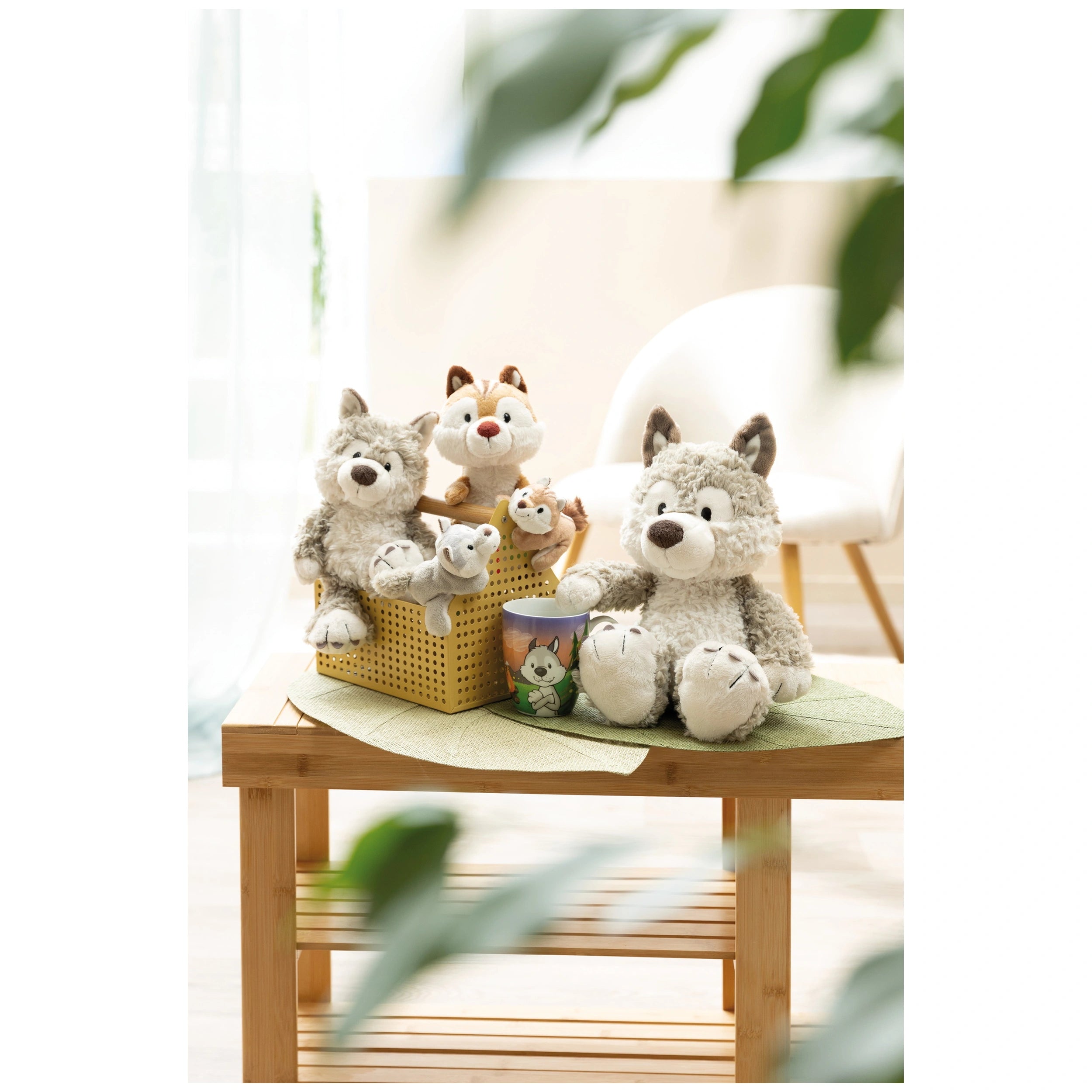 NICI - Forêt-Amis-Loup-Winny - Peluches