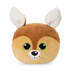GLUBSCHIS - Coussin Faon Feena - Animaux en Peluche