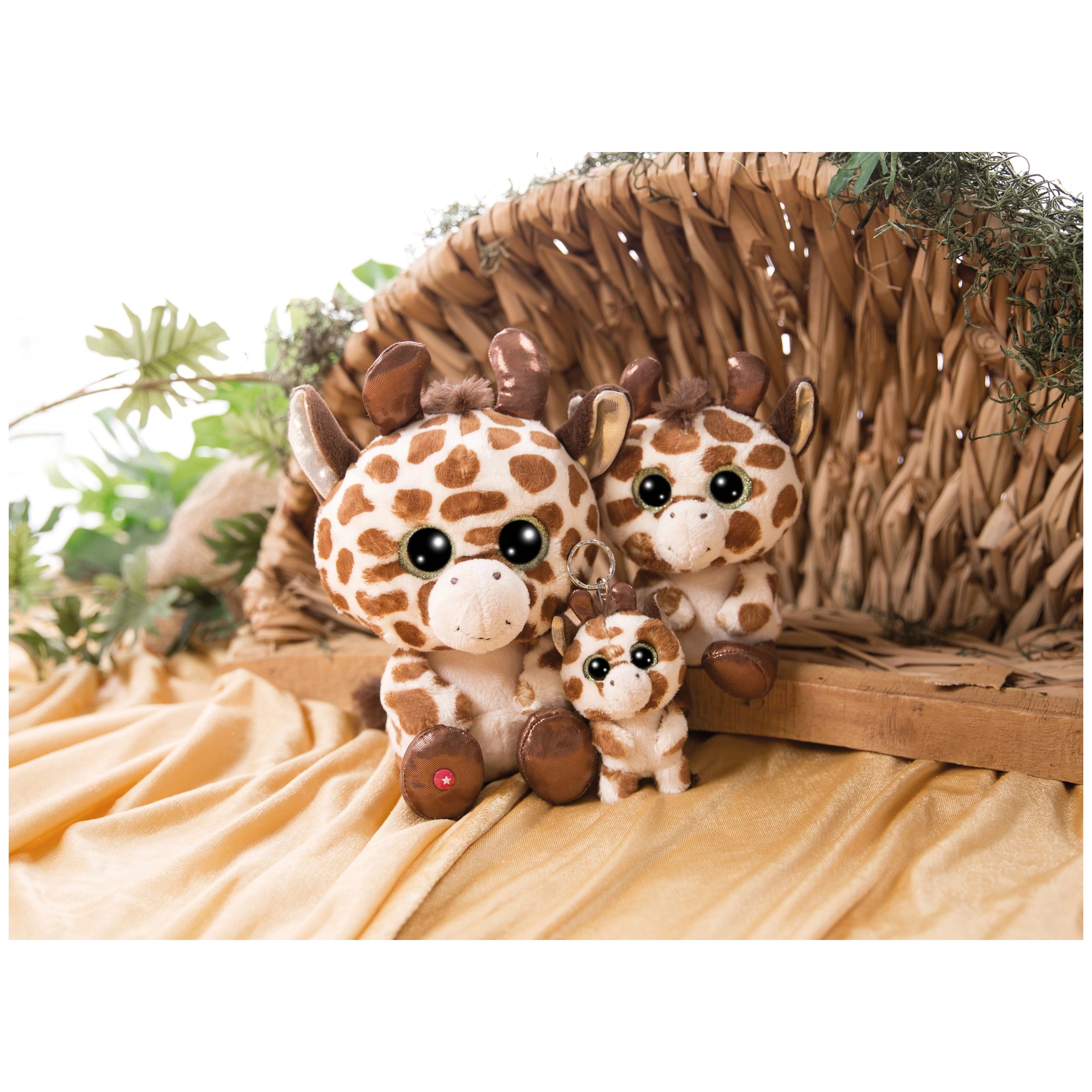 NICI - Glubschis - Jouet en peluche - Girafe Halla - 25 cm - Animaux en peluche