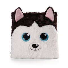 NICI - Glubschis-Coussin-Husky-Barkley-Peluches