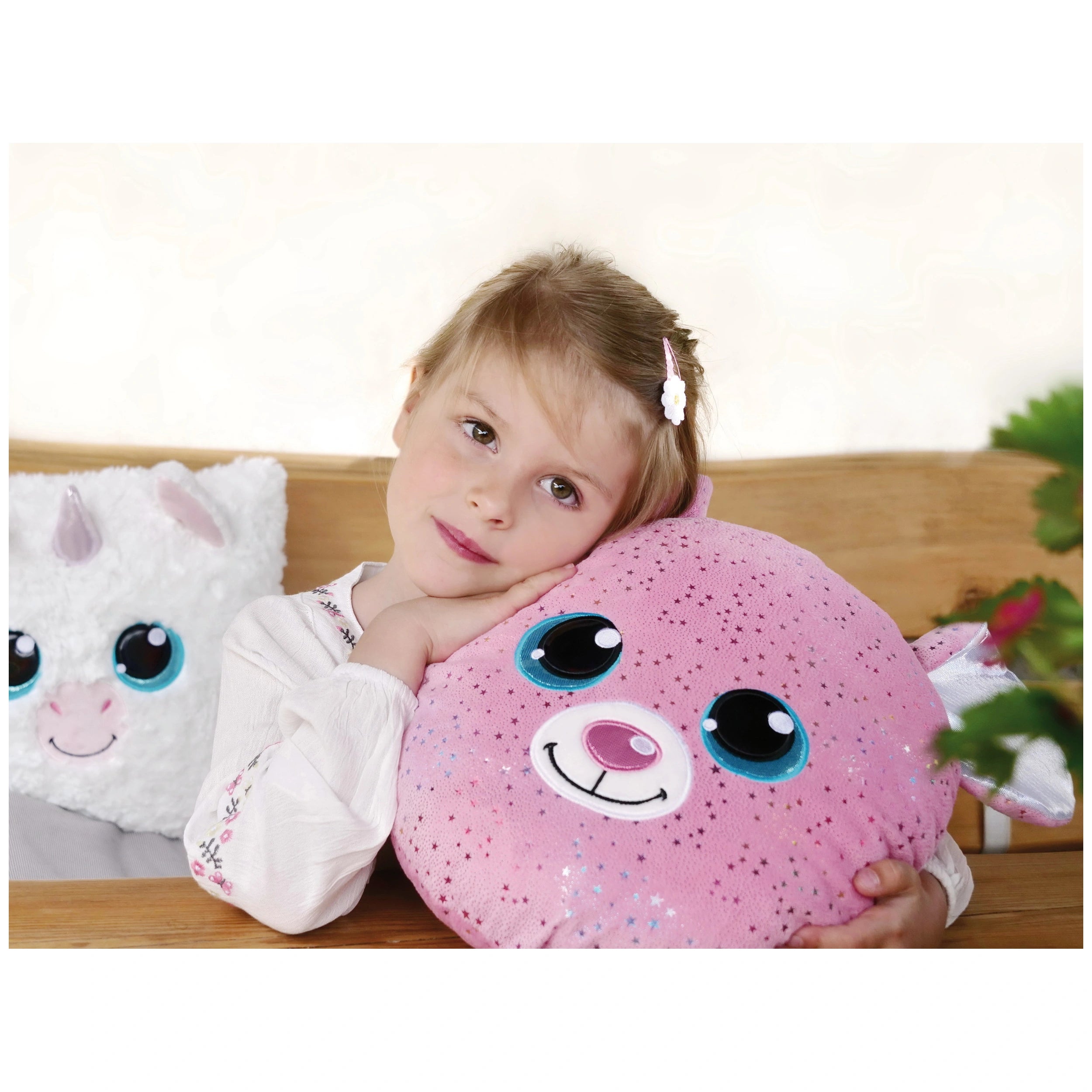 NICI - Glubschis-Coussin-Souris-Miss-Mausie-Peluches
