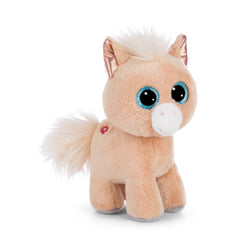 NICI - Glubschis - Poney en peluche Miss Cinnamon - 17 cm - Animaux en peluche