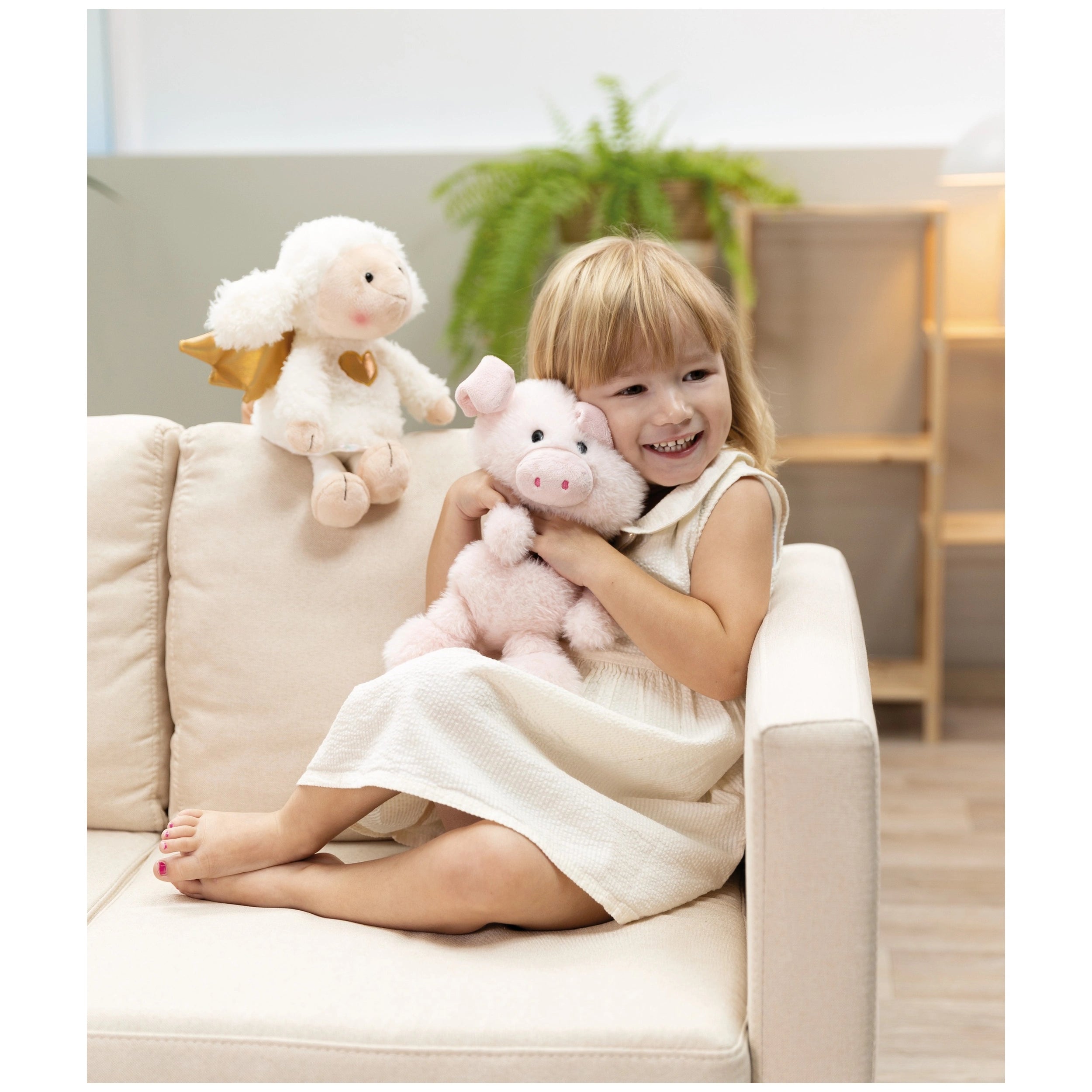NICI - Cochon Gardien Ange La La Piggie - Peluches