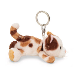 NICI - Homies-Keyholder-Lying-Cat-Calico-Collectibles