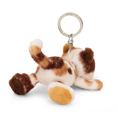 NICI - Homies-Keyholder-Lying-Cat-Calico-Collectibles