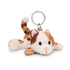 NICI - Homies-Keyholder-Lying-Cat-Calico-Collectibles