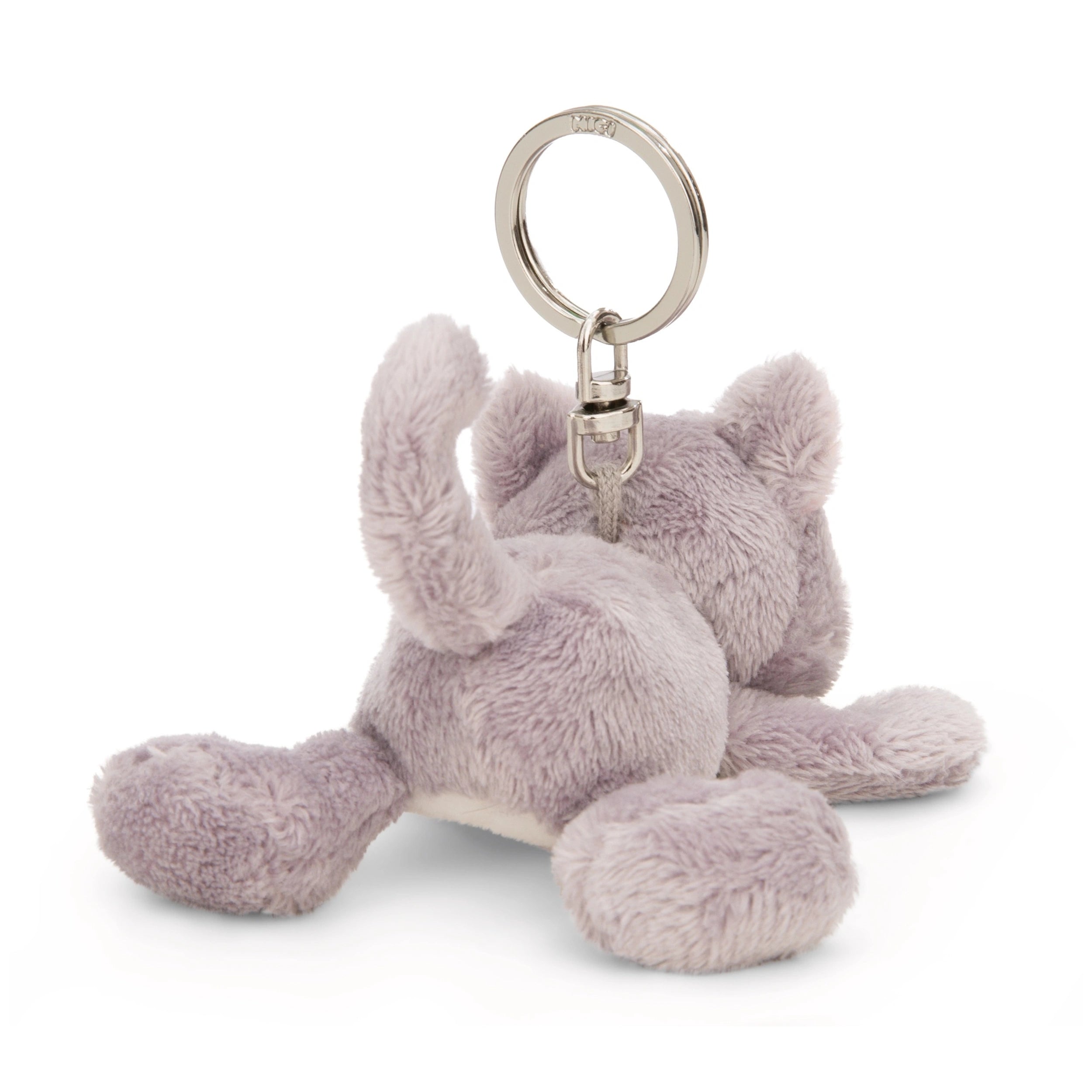 NICI - Homies - Porte-clés - Chat allongé - Gris - Figurines d'action