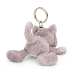 NICI - Homies - Porte-clés - Chat allongé - Gris - Figurines d'action