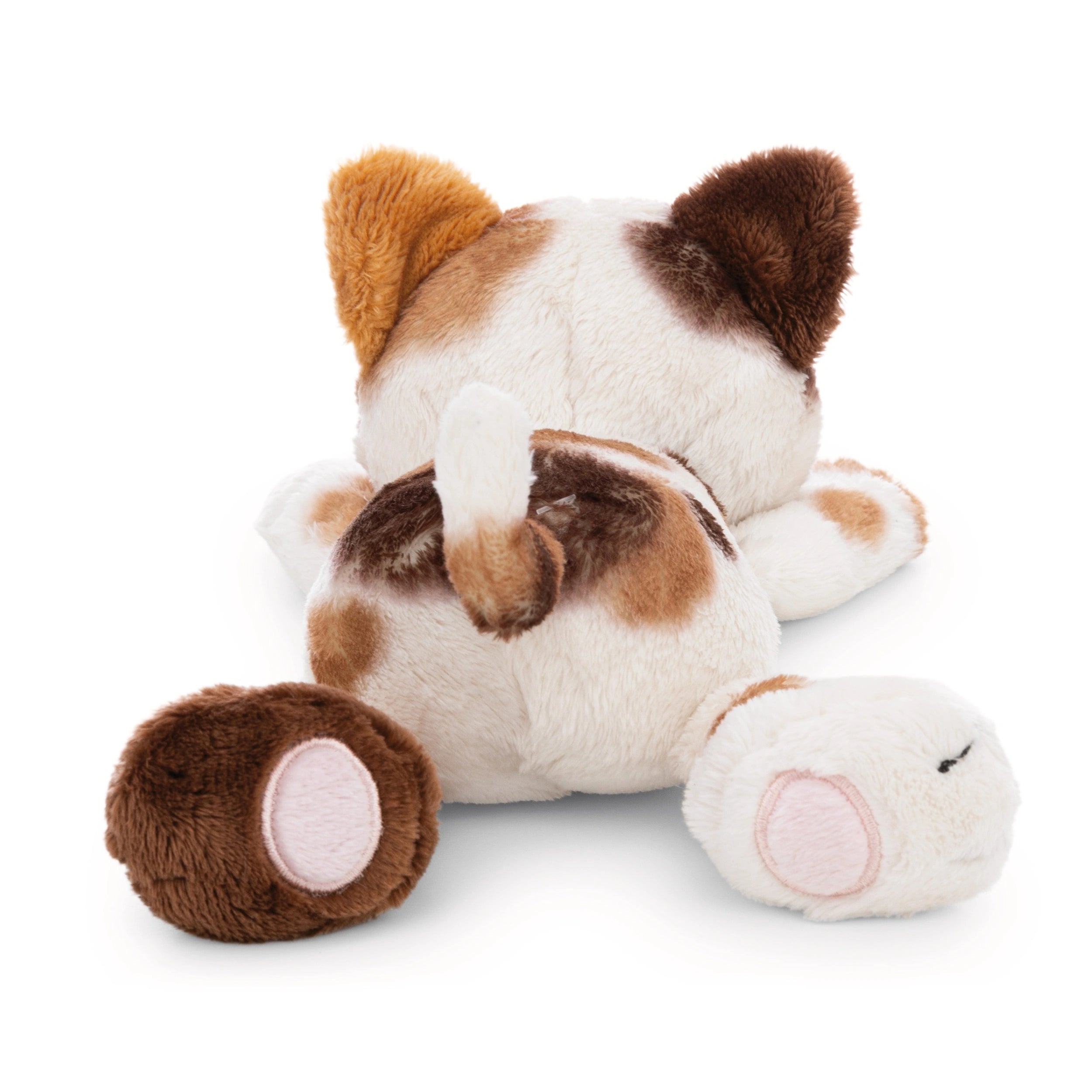 NICI - Homies - Peluche Chat Calico Allongé - Animaux en Peluche