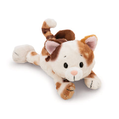 NICI - Homies - Peluche Chat Calico Allongé - Animaux en Peluche