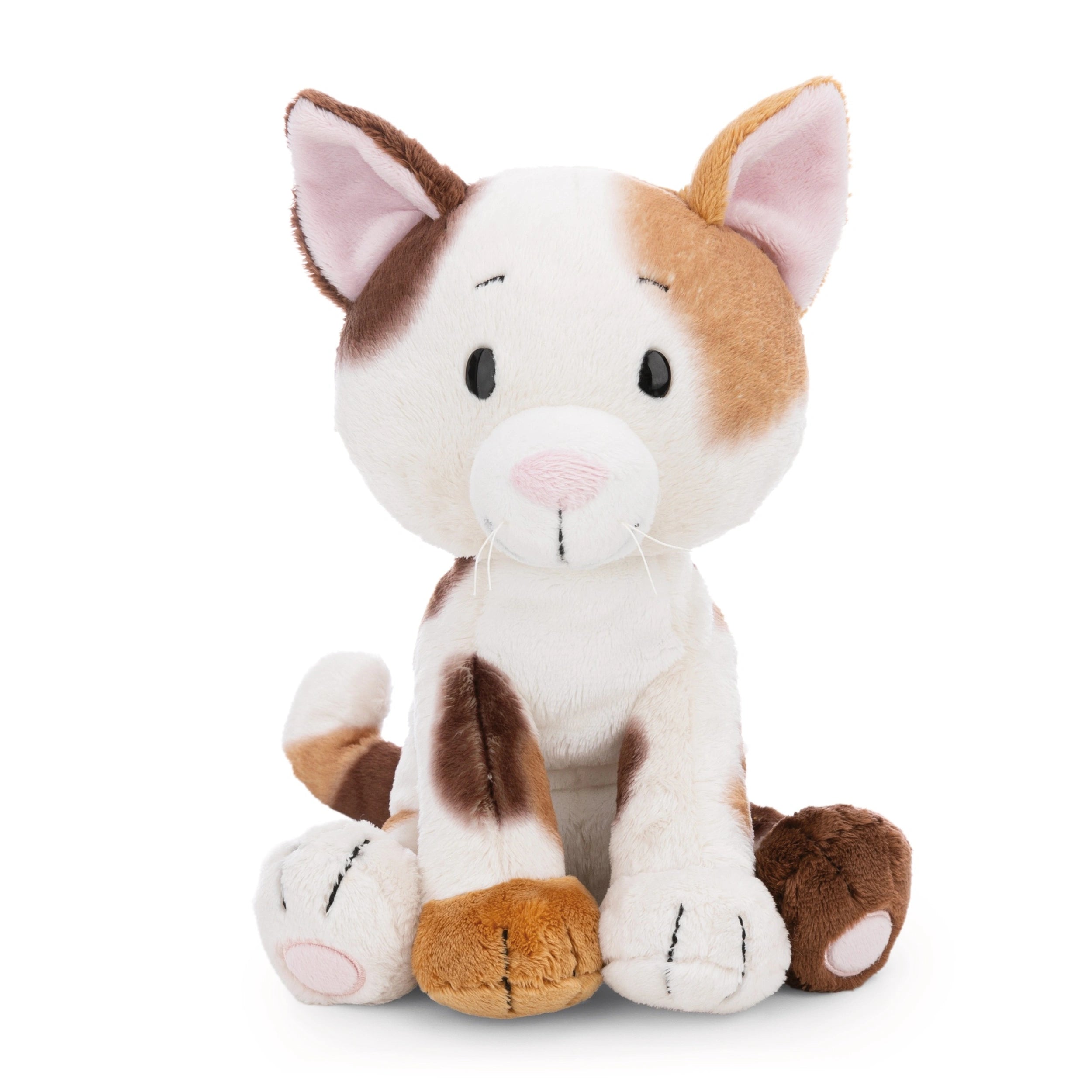 NICI - Homies - Peluche Chat Calico Assis - Animaux en Peluche