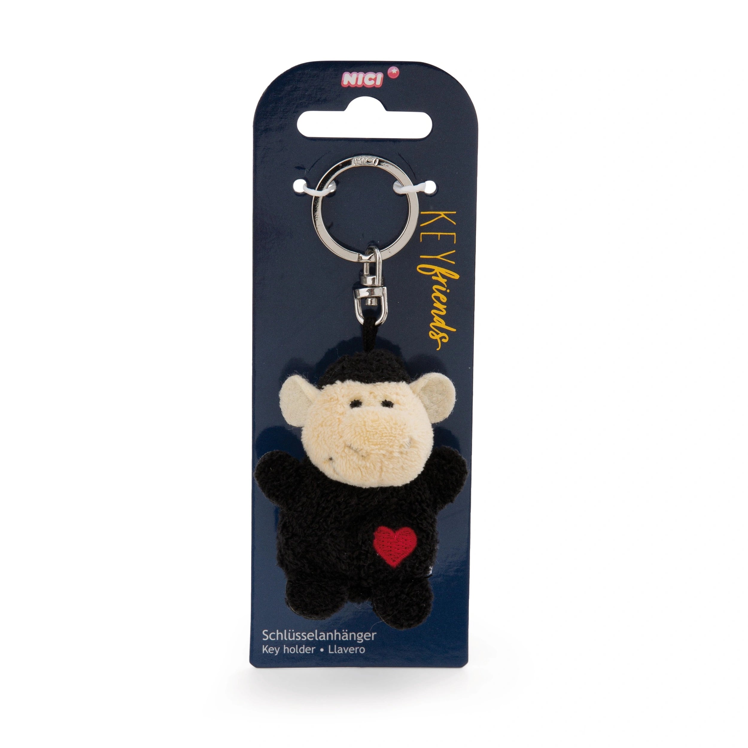 NICI - Porte-clés Amis Clés Mouton Noir