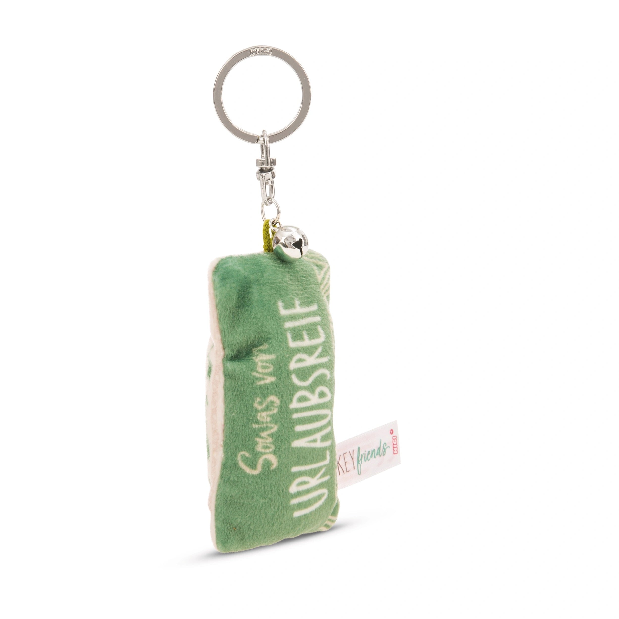 NICI - Porte-clés amis - Mini coussin en peluche - Collection