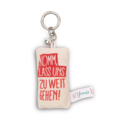 NICI - Key-Friends-Keyholder-Mini-Plush-Cushion-Collectibles