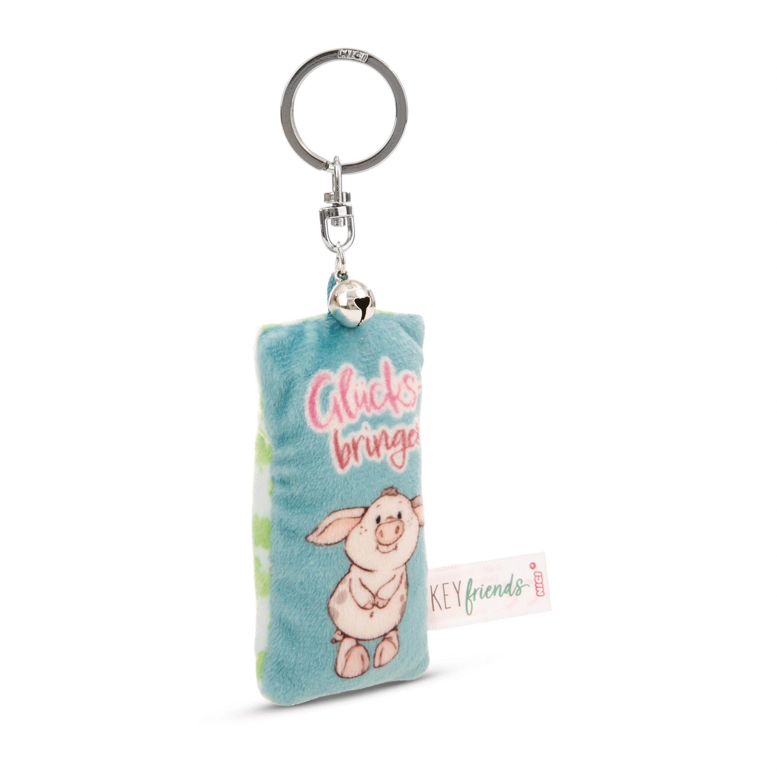 NICI - Porte-clés amis - Mini coussin en peluche - Collection