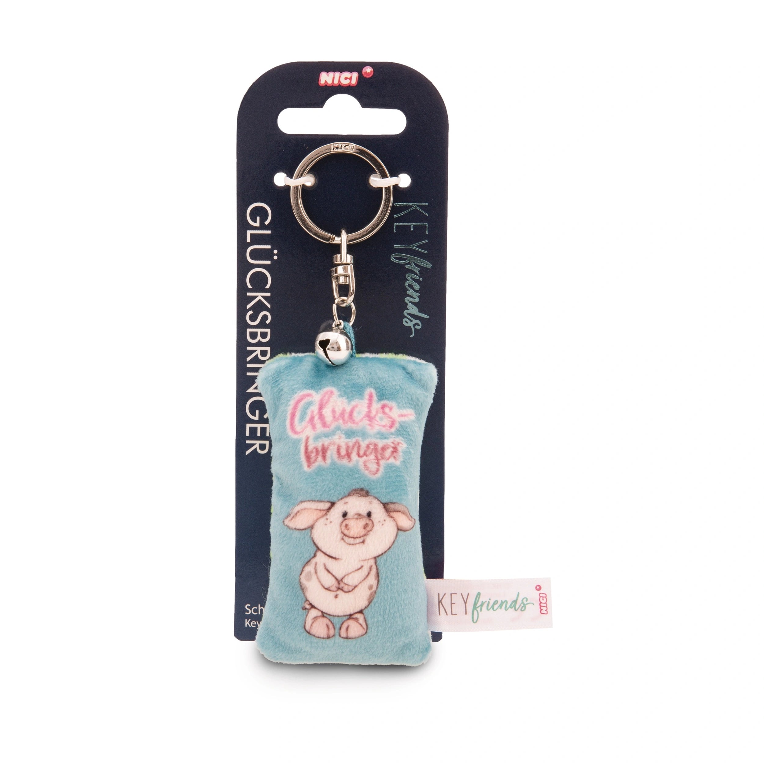 NICI - Porte-clés amis - Mini coussin en peluche - Collection