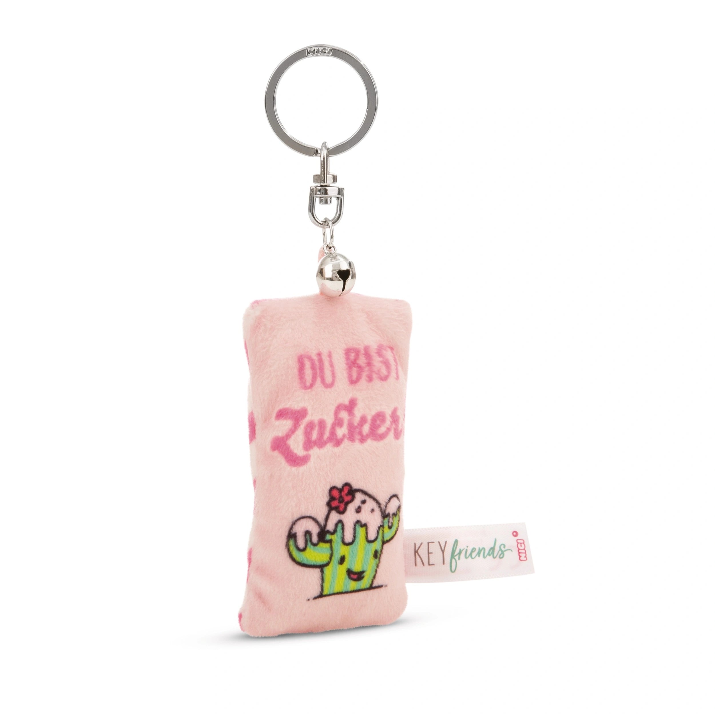 NICI - Porte-clés amis - Mini coussin en peluche - Collection