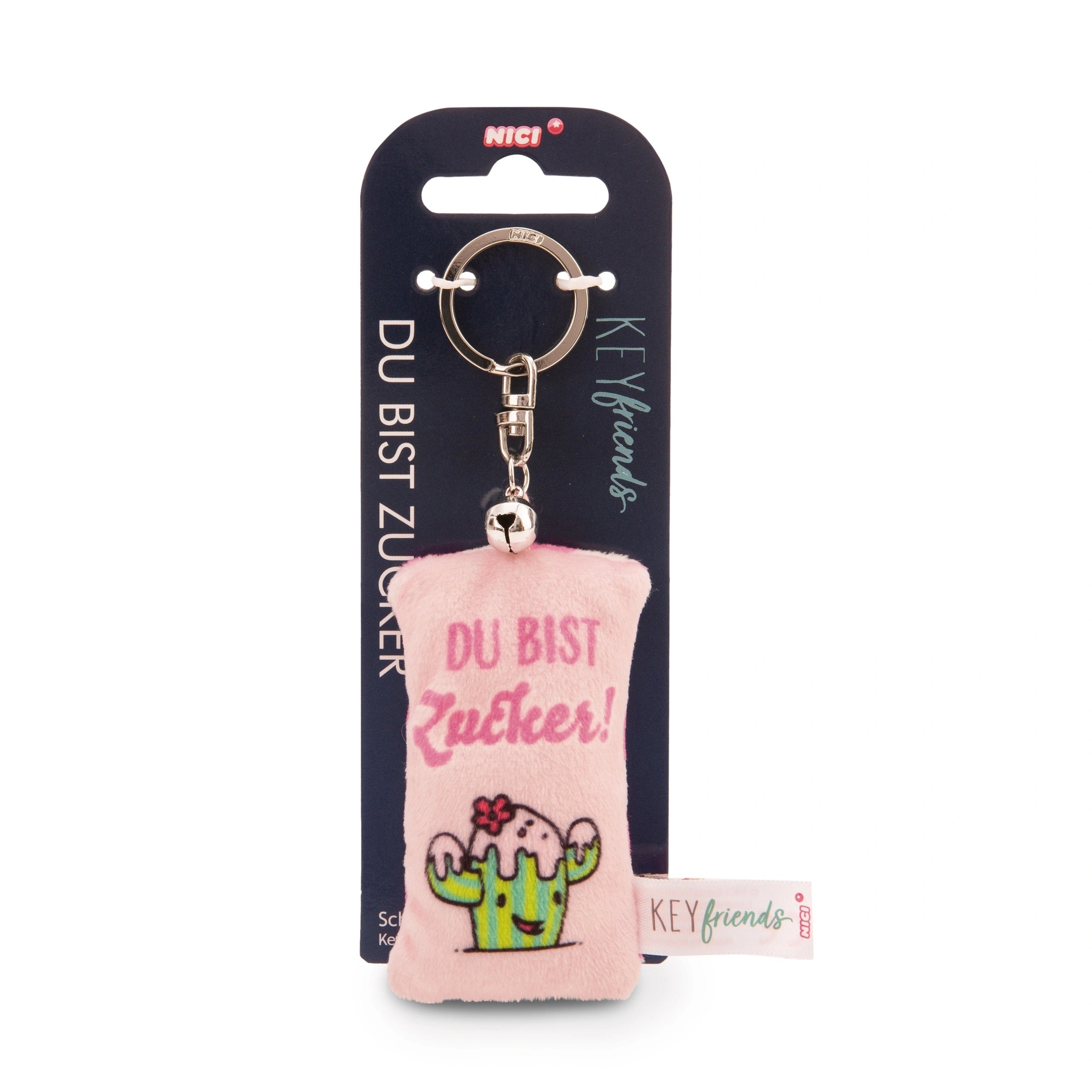NICI - Porte-clés amis - Mini coussin en peluche - Collection