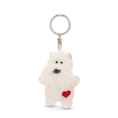 NICI - Porte-clés amis clés chien blanc