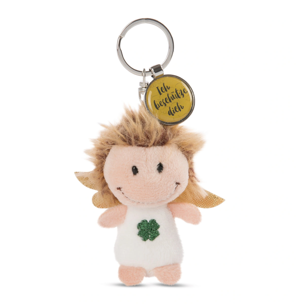 NICI - Porte-clés - Ange avec trèfle - Porte-clés