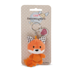NICI - Keyholder-Fox-With-Heart-Pendant - Keychains