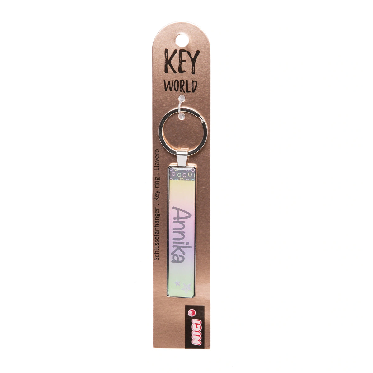 NICI - Keyring-Key-World-Annika-7-Cm - Keychains