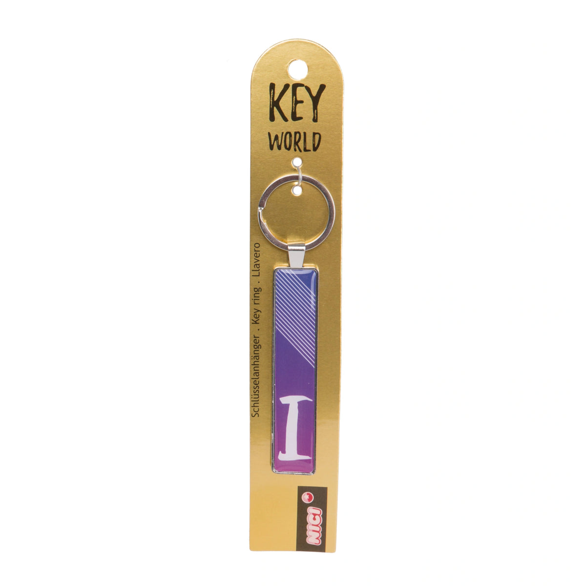 NICI - Porte-clés - Monde - I - 7 cm - Porte-clés