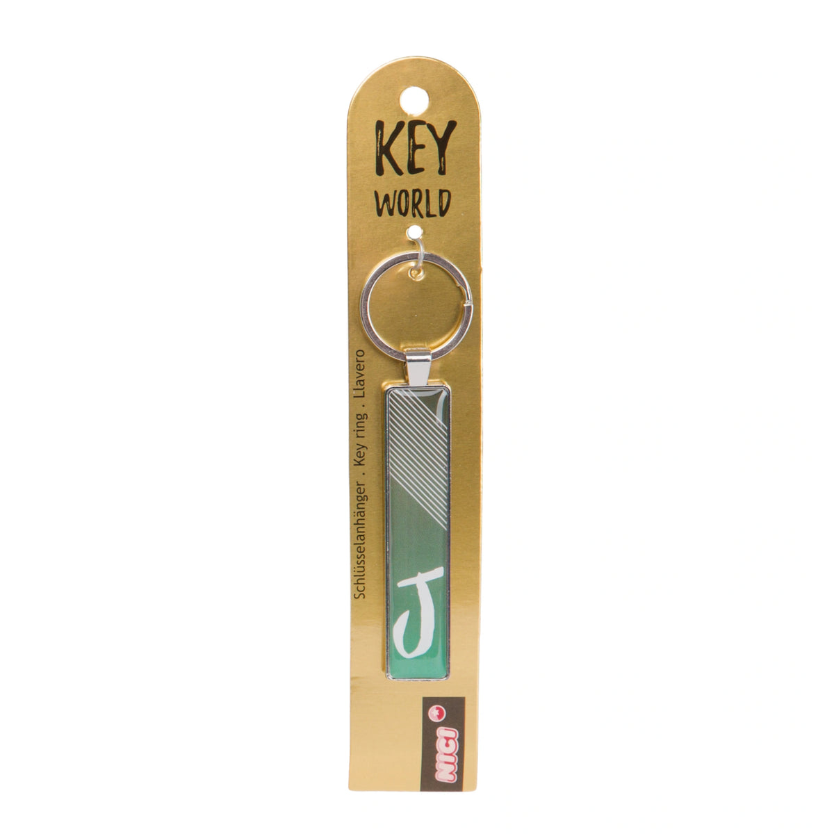 NICI - Keyring-Key-World-J-7-Cm - Keychains