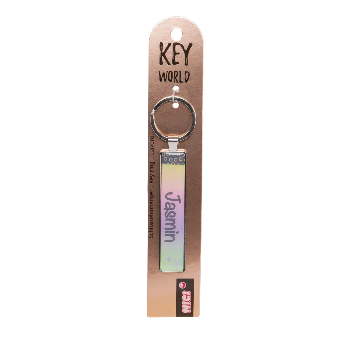 NICI - Porte-clés-Monde-Jasmin-Collections
