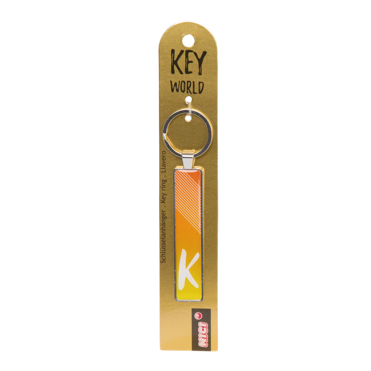 NICI - Porte-clés - Monde - K-7-Cm - Porte-clés