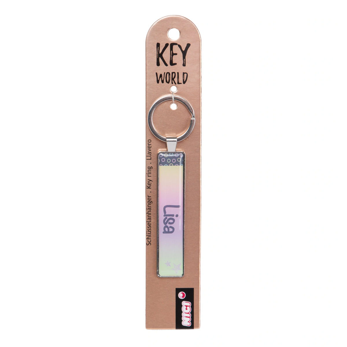 NICI - Keyring-Key-World-Lisa-Collectibles