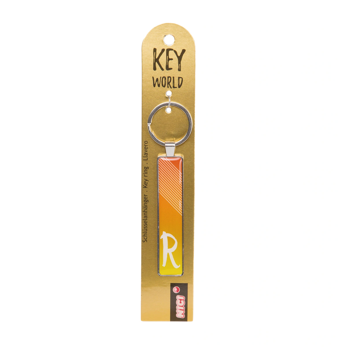 NICI - Porte-clés-Key-World-R-7-Cm - Porte-clés