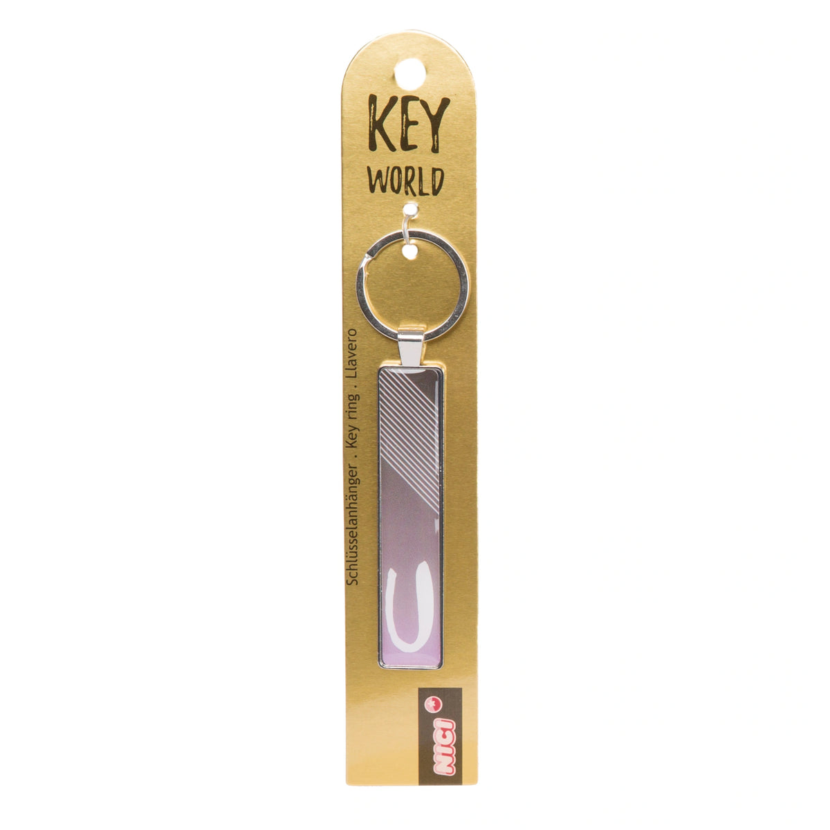 NICI - Porte-clés - Monde-U-7-Cm - Porte-clés