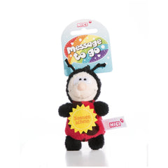 NICI - Message-To-Go-Ladybug-Pendant-Stuffed-Animals