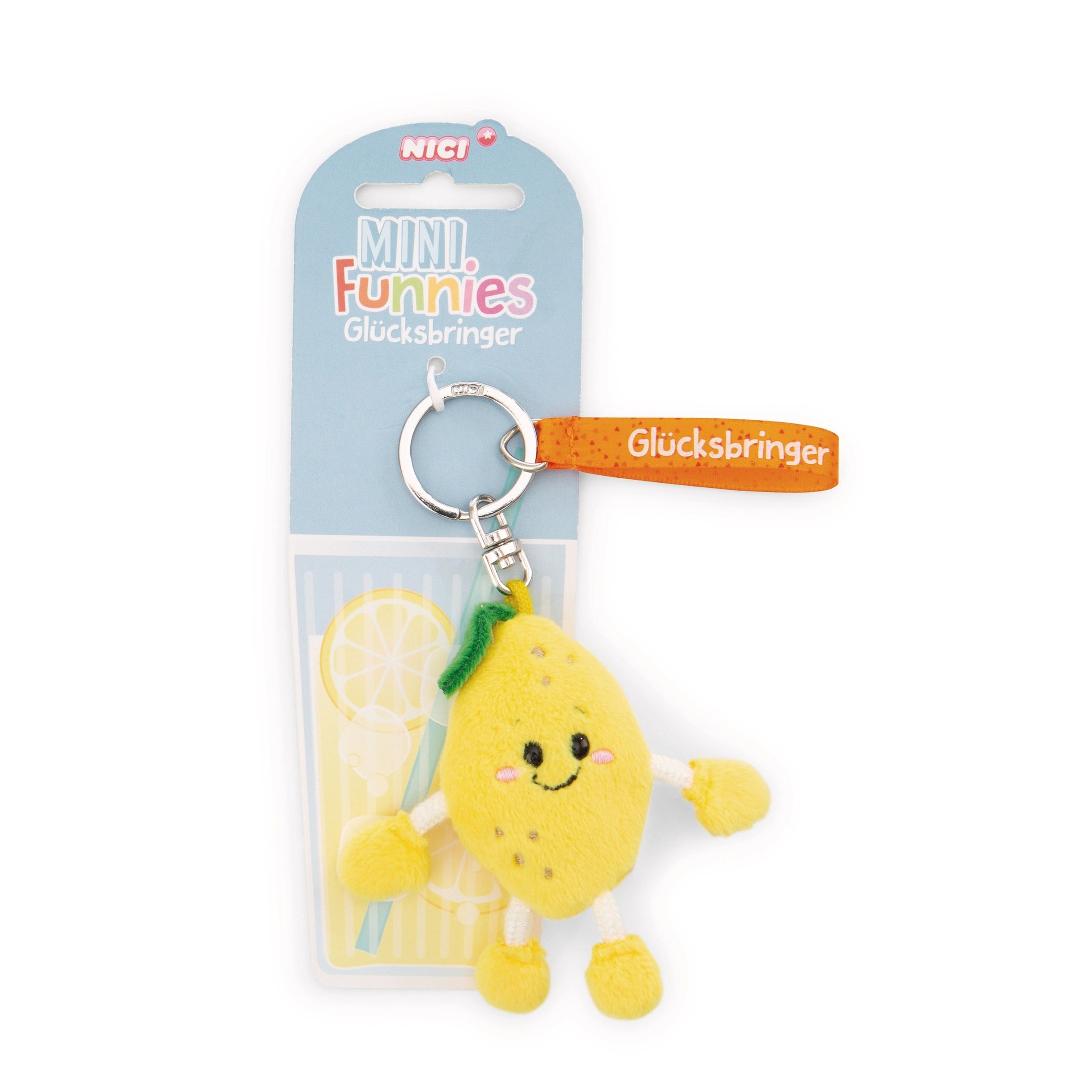 NICI - Mini-Funnies-Porte-clés-Citron-Collections