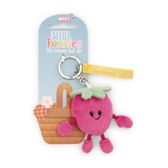 NICI - Mini-Funnies-Keyholder-Strawberry-Collectibles