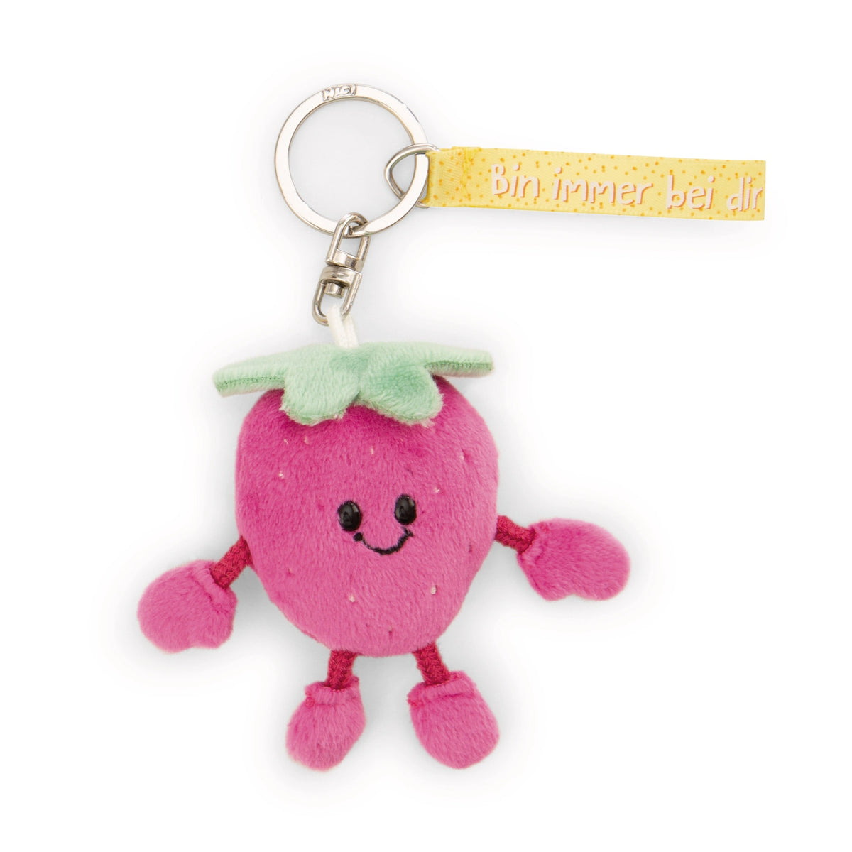 NICI - Mini-Funnies-Keyholder-Strawberry-Collectibles