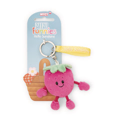 NICI - Mini-Funnies-Keyholder-Strawberry-Collectibles