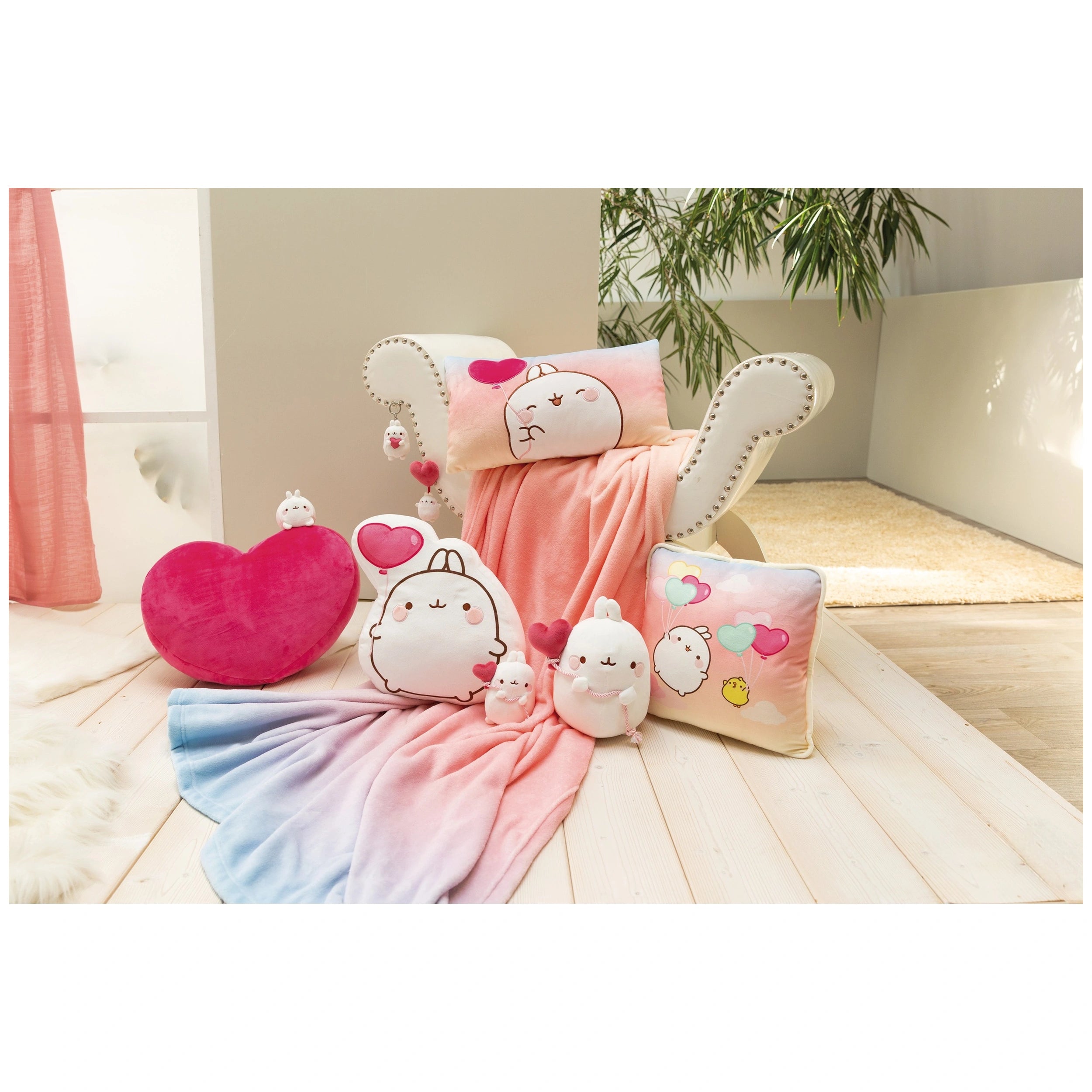 NICI - Molang - Peluches Figurines Douces