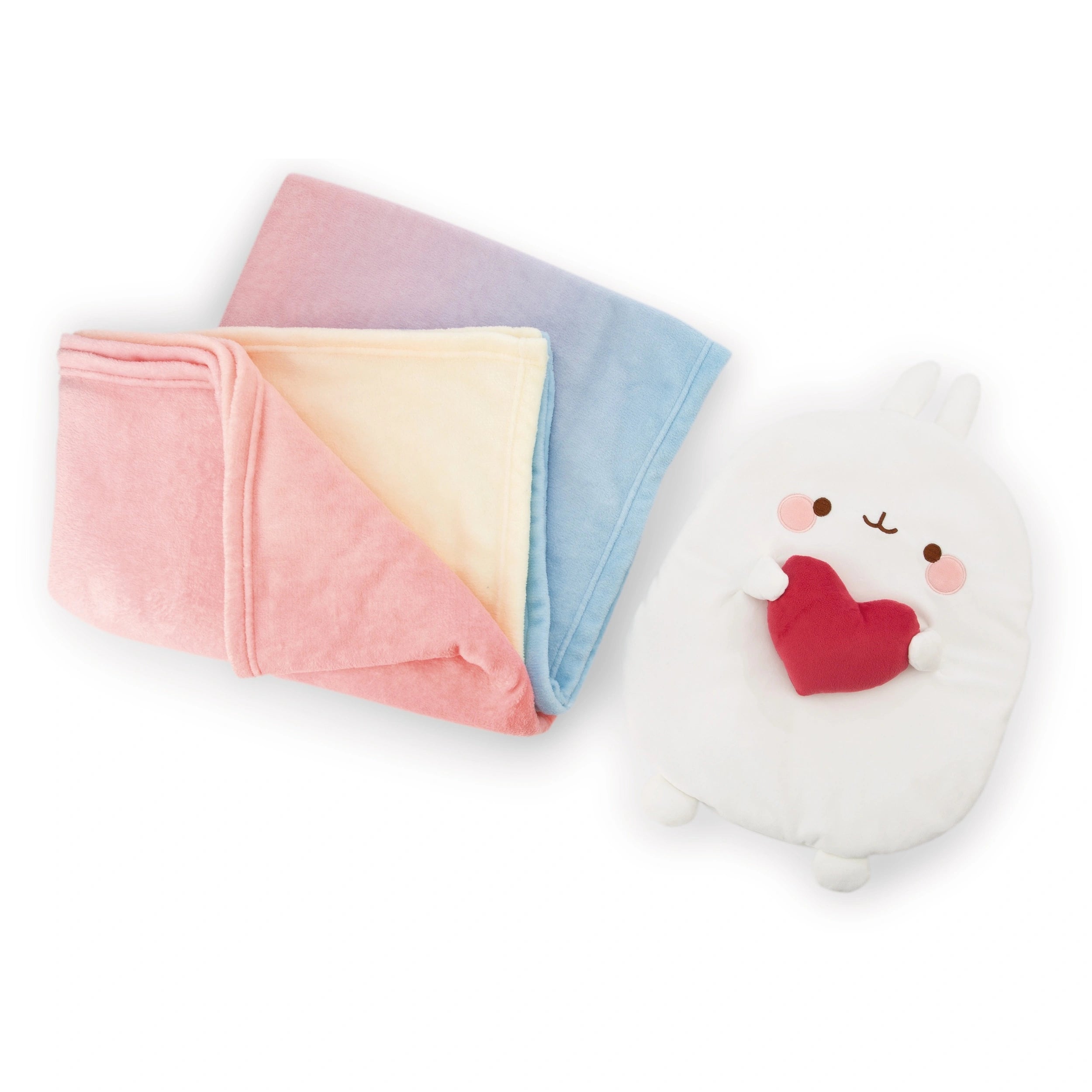 NICI - Molang-Fleece-Blanket-Stuffed-Animals