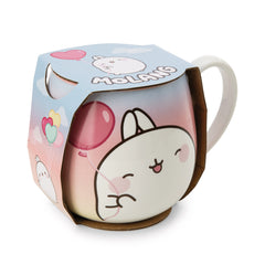 NICI - Molang - Tasse avec des ballons en forme de cœur - Collections