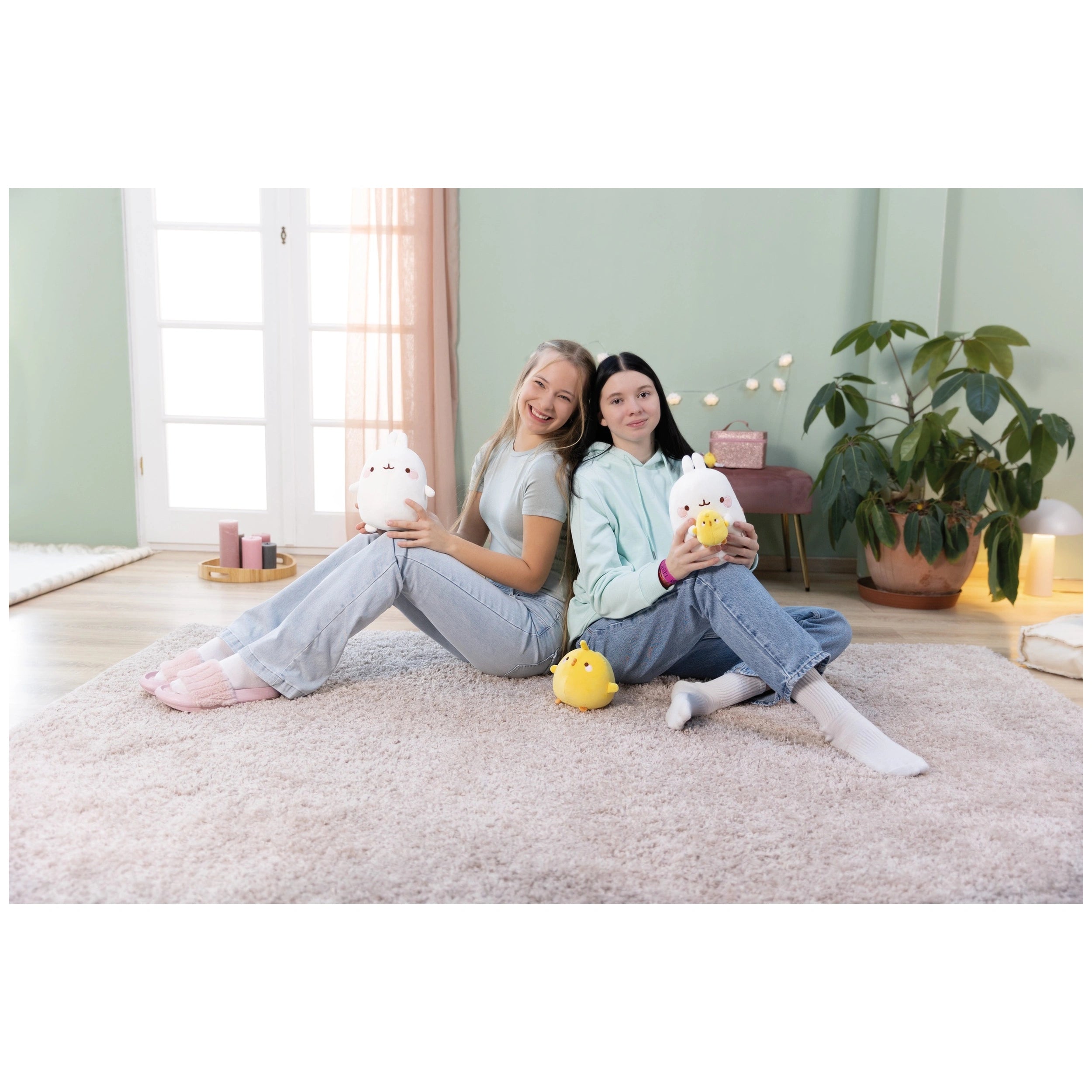 NICI - Molang-Piu-Piu-Peluche-Animaux-En-Tissu