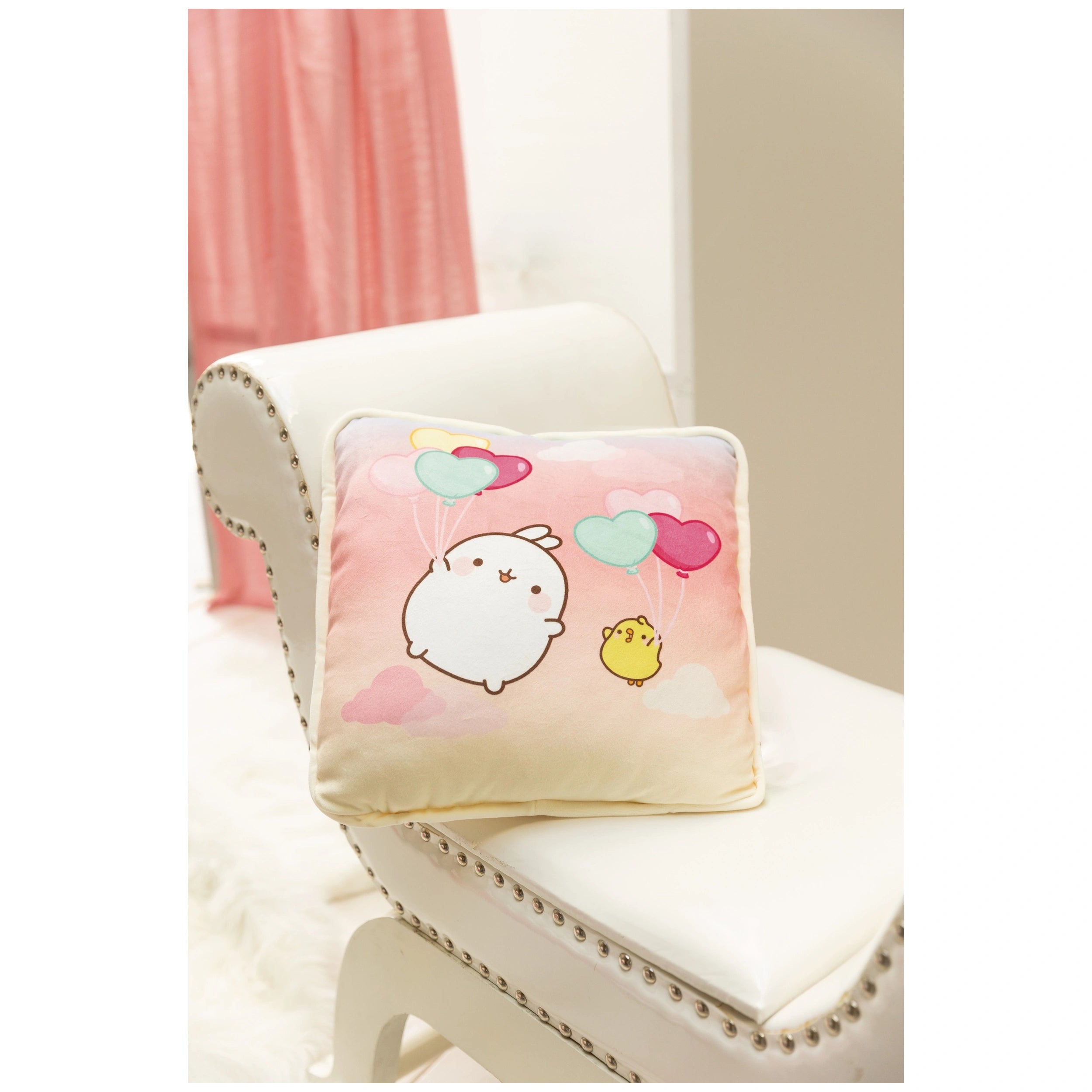 NICI - Coussin Molang 30x30 cm Animaux en peluche