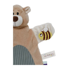 NICI - Mon Premier Câlin de Poupée à Main 2-en-1 - Jouets d'Activité pour Bébé