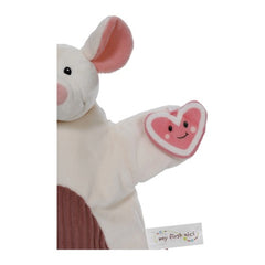 NICI - Mon Premier Jouet en Peluche Souris 2en1 - Jouets d'Activité pour Bébé