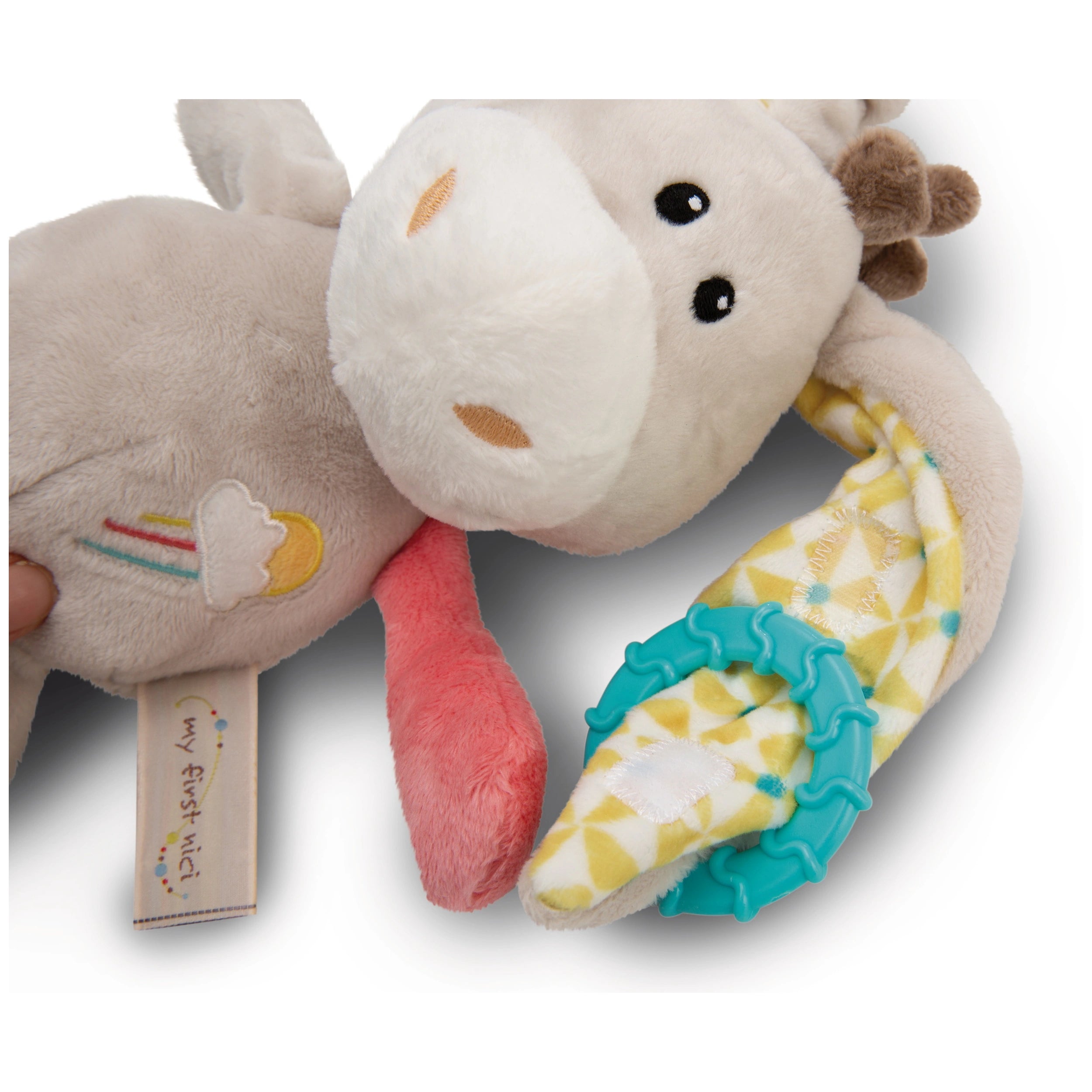 NICI - My First NICI Activity Cuddly Toy Donkey Muli 28 Cm - Baby Activity Toys
